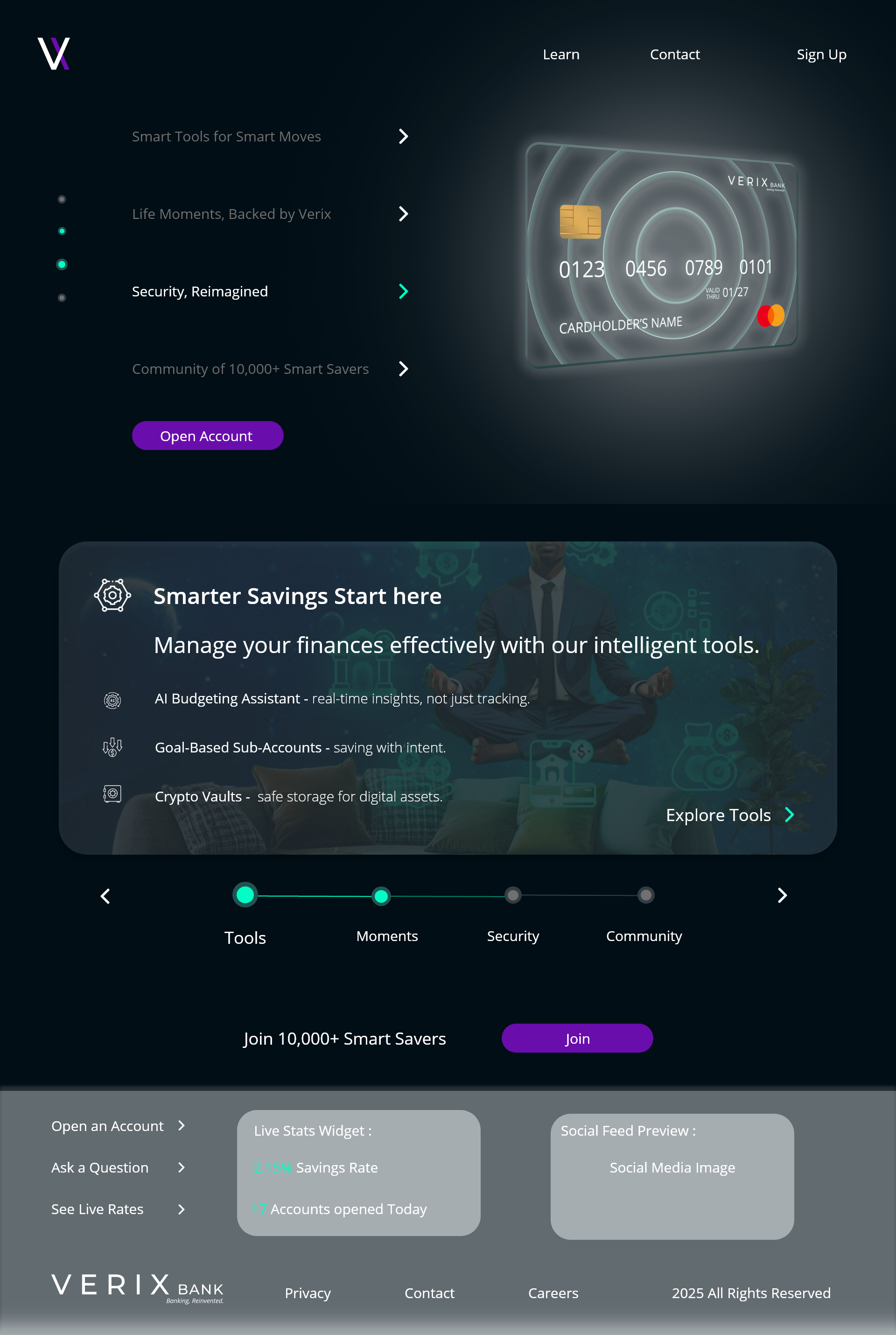 Verix Bank Case Study Image